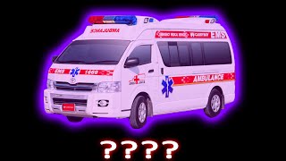 7 Ambulance Siren Horn Sound Variations amp Sound Effects in 44 Seconds [upl. by Herod]