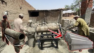 Top Manufacturing Process Of Concrete Pipe I How rcc pipe are made I Top Process Of Handmade [upl. by Morey454]