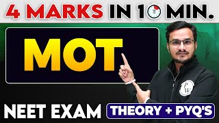 MOT  4 Marks in 10 Minutes For NEET Exam [upl. by Soane26]