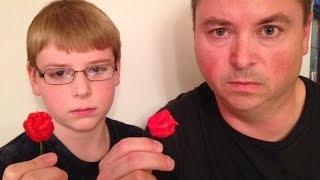 12yrold eats whole Carolina Reaper Worlds Hottest Pepper  Crude Brothers [upl. by Yror]