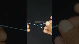 Best Knot For Braided Fishing Knot  The Strong And Easy fishing shortsfeed fishingtricks [upl. by Ffoeg]