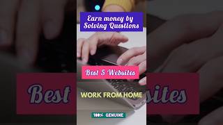 Best 5 chegg alternative websites Earn money just by Solving Questions jobs for student housewives [upl. by Vassily]