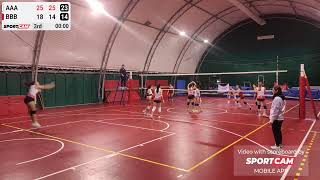 Volare Volley Sq A vs Virtus Sestri Sq B 1 Div 021223 [upl. by Kina301]