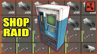 raiding the BEST shop in Rust  Funny Toxic online Raid Rust Vending Machine Raids [upl. by Ayeka]