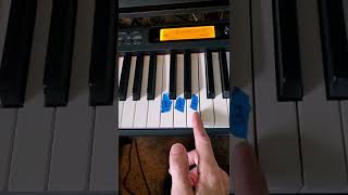 How to play quotThe Entertainerquot by Scott Joplin easy way [upl. by Adnav954]