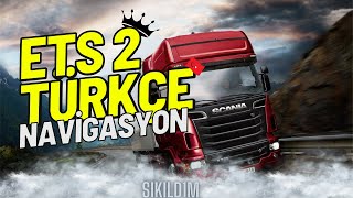 ETS 2 DE NASIL SESLİ TÜRKÇE NAVİGASYON AÇILIR 150 [upl. by Ecissej71]