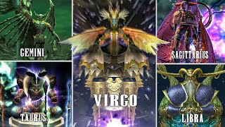 4K60 ALL 13 ZODIAC SIGNS SUMMONSESPERS ULTIMATE ATTACK  Final Fantasy 12 Zodiac Age 2023 [upl. by Dudley]