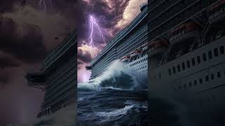 Cruise vs Thunder Storm Will the Ship Survive [upl. by Susejedesoj]