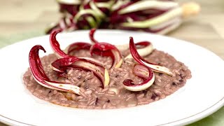 Ricetta RISOTTO AL RADICCHIO by Gilberto Neirotti [upl. by Froma]