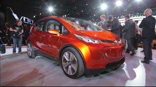 Chevrolet Bolt EV Concept  2015 Detroit Auto Show [upl. by Htinek]