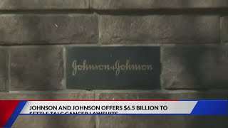 Johnson amp Johnson offers 65 billion settlement in baby powder cancer lawsuits [upl. by Ayin914]