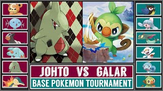 Quarterfinal JOHTO vs GALAR  Base Pokémon Tournament Battle 6 [upl. by Nylasor]