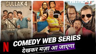 top 5 comedy web series  HR7  update webseries hindi [upl. by Moffit312]