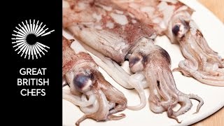 How to clean a squid in 4 easy steps [upl. by Publia]