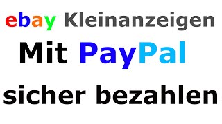 ebay Mit PayPal bezahlen [upl. by Neslund]