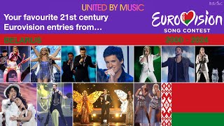 🇧🇾 Belarus at Eurovision Your favourite entries 20002024 [upl. by Claudio]