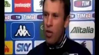 Cassano Shock quotVado Viaquot Sfogo Nel Dopo PartitaCHE PIRLA [upl. by Oiramal]