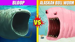 Bloop vs Alaskan Bull Worm  SPORE [upl. by Porett939]