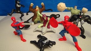 SPECTACULAR SPIDERMAN 2009 MCONALDS HAPPY MEAL SET COLLECTION VIDEO REVIEW [upl. by Alfonso]