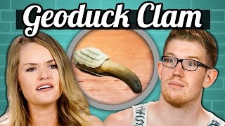 IS THAT WHAT I THINK IT IS  College Kids Vs Food  Geoduck [upl. by Kancler]