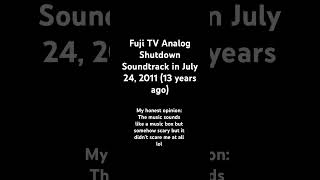 Japanese TV Soundtracks Part 3 Fuji TV Sound during the Analogue shutdown in July 24 2011 [upl. by Inatsed]