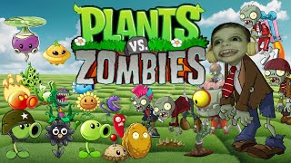 OS ZUMBIS INVADIRAM A MINHA CASA Gameplay Plants vs Zombies [upl. by Gut]