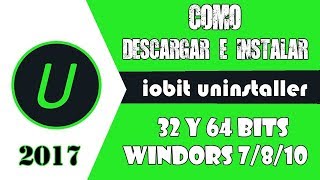 Como Utilizar Iobit Uninstaller Pro 2017 [upl. by Henry]