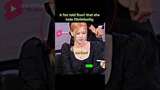 Rosé was disgusted blackpink rose lisa jennie jisoo blink kpop views shortsfeed [upl. by Erait]