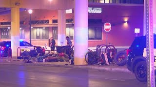 Innocent bystander shot multiple times in San Antonio downtown area police say [upl. by Ivah813]