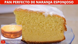 PAN DE NARANJA CASERO Mima comida fácil [upl. by Nimzaj]