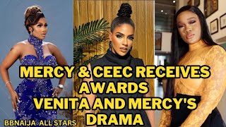 MERCY amp CEEC RECEIVES AWARDS VENITA AND MERCYS DRAMABBNAIJA ALL STARSBIG BROTHER NAIJA [upl. by Eladal]