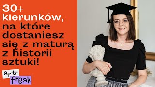 Poznaj 30 kierunków na które dostaniesz się z matura z historii sztuki😎 [upl. by Lauretta3]