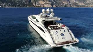 ZEUS I 499m  164 Superyacht for sale  Mangusta 165 built by Overmarine  YPI [upl. by Trebliw]