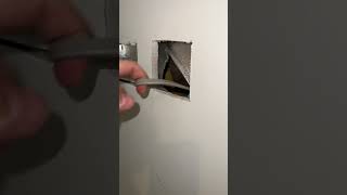 Up amp downlighting installation with no damage howto electrician diy [upl. by Faletti635]