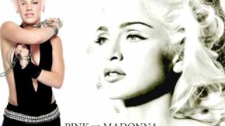 Pink vs Madonna  Get the celebration started [upl. by Aveneg]