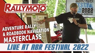 ROADBOOK MASTERCLASS LIVE ABR [upl. by Craig202]