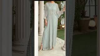 stylish kaftan dress design latest styles beautiful kaftan dress cape shirt designs 2024wedding [upl. by Noemis]