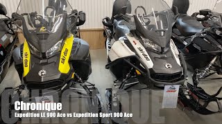 Chronique Expedition LE 900 Ace vs Expedition Sport 900 Ace [upl. by Cindi]