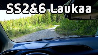 WRC Finland 2023  SS 2amp6 Laukaa  RECCE [upl. by Randy]