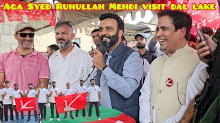 Aga Syed Ruhullah Mehdi Visits Kand mohalla zaildar Mohalla ashia bagh meer behri dal [upl. by Sokcin]