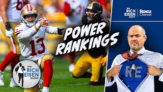 Rich Eisen Reveals His Always Controversial NFL Power Rankings for Week 2  The Rich Eisen Show [upl. by Lidia]