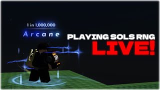 Playing Sols RNG Live [upl. by Yeroc965]