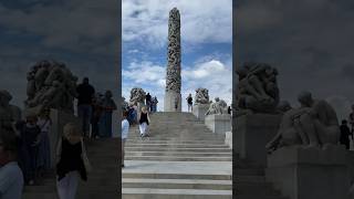 Frogner Park youtube shorts youtuber oslo travel [upl. by Virgina649]