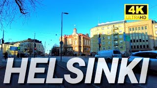 Walk in Helsinki Finland 4k  Helsinki City Walk helsinkiwalk à´«à´¿àµ»à´²àµ»à´¡àµ mallu finland [upl. by Meredithe276]