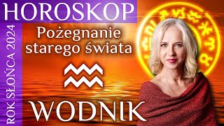 WODNIK horoskop na NOWY ROK Słońca 2024 ❤️ 🌞 [upl. by Nahoj]