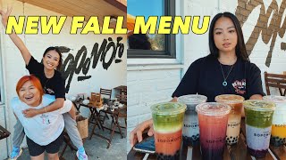 Trying Bopomofo Cafes NEW FALL MENU [upl. by Bullen]