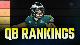 NEW Ranking 38 QBs for Dynasty Fantasy Football [upl. by Ajak]