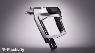 Power Tool Modeling in Plasticity  Nail Gun Tutorial [upl. by Dasteel134]