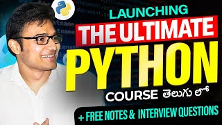 Launching The Ultimate Python Course  Ravindrababu Ravula [upl. by Akli161]