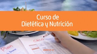 Curso Nutrición y Dietética 🔸 MasterD [upl. by Mosi]